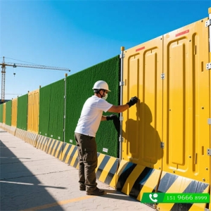 机场跑道周边施工选用陆地龙围挡对高度和颜色有规定吗