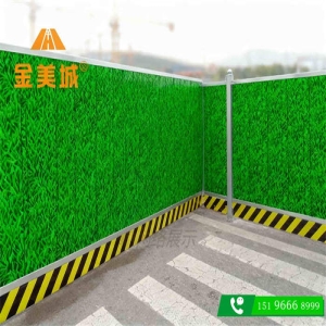 施工围挡按项目要求做迷彩或暗纹喷涂可以吗